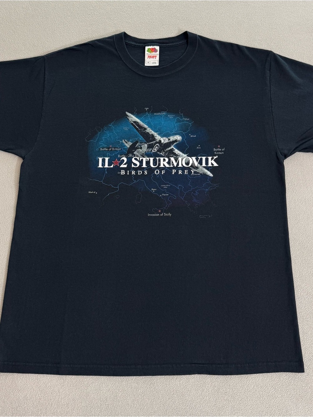 Vintage IL-2 Sturmovik Birds of Prey PC Windows Game Shirt XL Flight Simulation